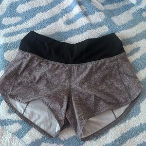 Women's lulu speed up 4inch shorts